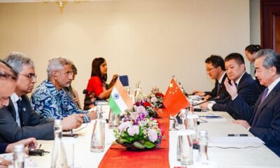 Wang Yi With S Jaishankar in Jakarta