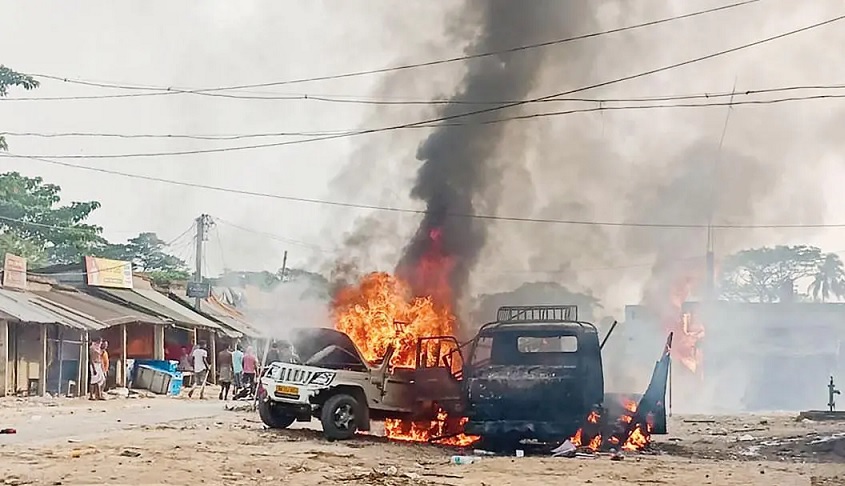 Widespread violence in Bengal Panchayat elections