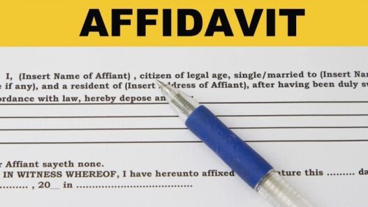 affidavit