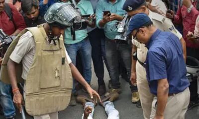 lathicharge in patna