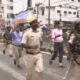 police lathicharged in Bihar