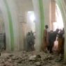 A part of the mosque collapsed during prayers