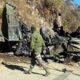 Army truck fell into a deep gorge Ladakh