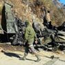 Army truck fell into a deep gorge Ladakh