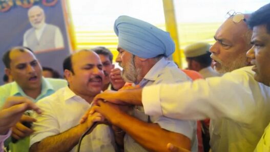 BSP MP Danish Ali got angry on the praise of Bharat Mata