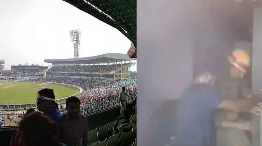 Eden Gardens Dressing Room Fire