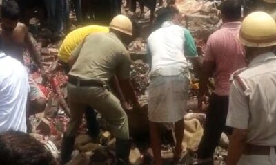 Explosion in firecracker factory in Duttpukur