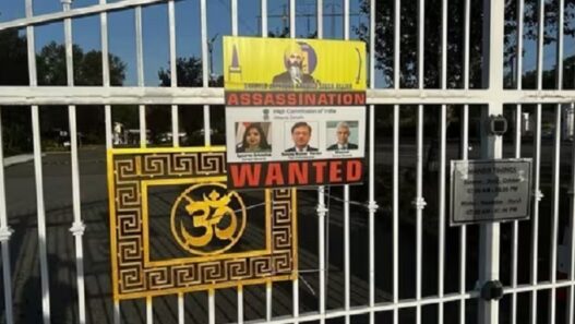 Lakshmi Narayan Temple Vandalized of Surrey Canada