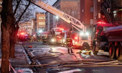 Major fire in high-rise building in Johannesburg