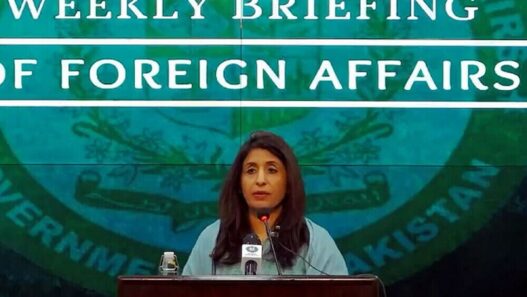 Pakistan Foreign Office Spokesperson Mumtaz Zahra Baloch