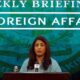 Pakistan Foreign Office Spokesperson Mumtaz Zahra Baloch