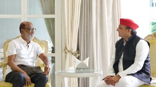 Rajinikanth meet Akhilesh