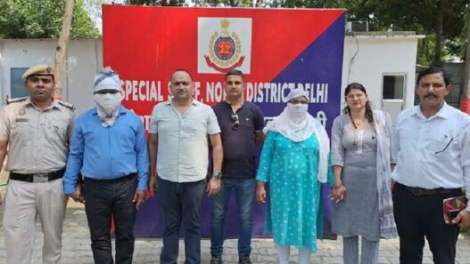 Rape accused officer and his wife in custody