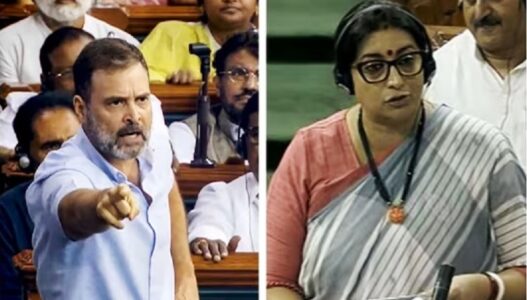 Smriti Irani serious allegation