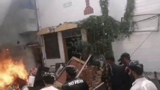 US angry over church vandalised in Pakistan