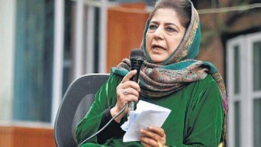 former CM Mehbooba under house arrest