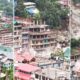 many buildings collapsed like play cards in Kullu