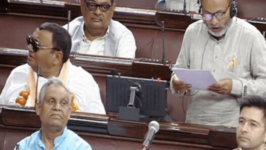 AAP MP Sushil Gupta came to RajySabha