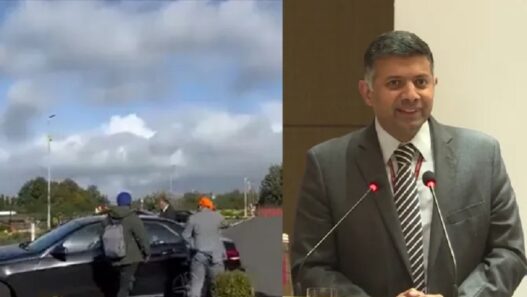 Act of Khalistani supporters in Scotland