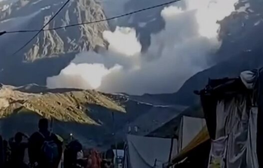 Avalanche in Kedarnath come from Sumeru mountain