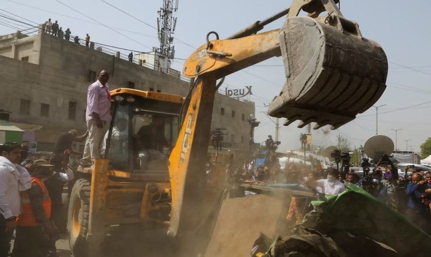 Bulldozers will run on these areas adjacent to Delhi