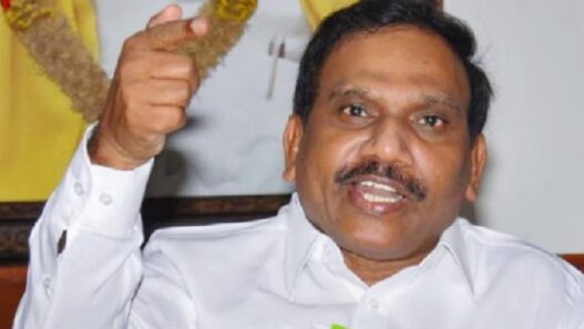 DMK MP A Raja called Hindu religion a threat to the whole world