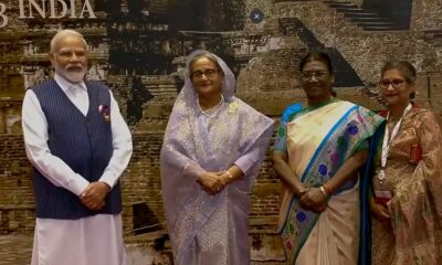 First Ladies of foreign countries seen in Indian attire