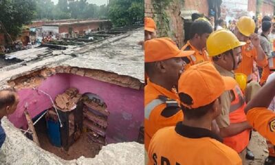 Five dead in a house collapsed in Alambagh Railway Colony Lucknow