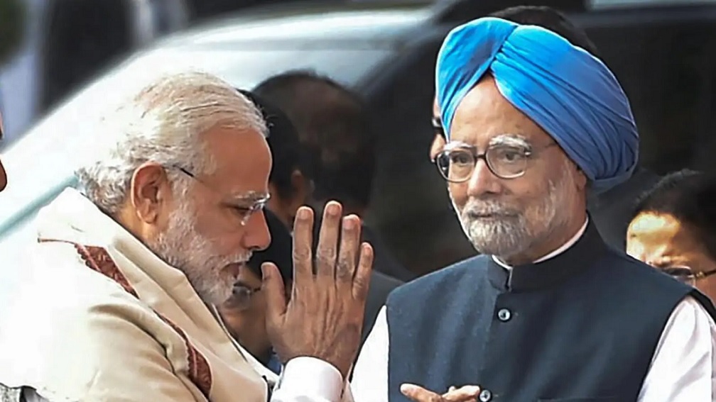 Former PM Manmohan Singh is a fan of Modi government