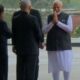 G20 Summit PM Modi reaches Bharat Mandap