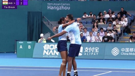 India got gold medal in tennis in asian games 2023