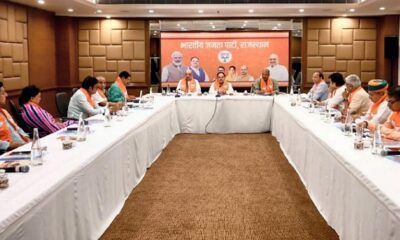 JP Nadda and Amit Shah meeting in Jaipur Rajasthan