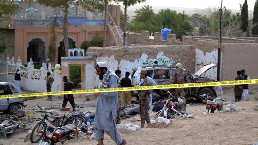 Massive explosion in mosque in Balochistan