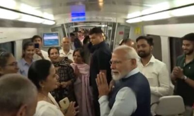 PM Modi inaugurates Delhi Metro extension