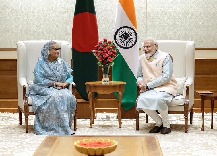 PM Modi met Sheikh Hasina before G-20 meeting