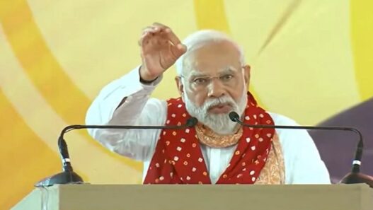 PM Narendra Modi in Vadodara Gujarat