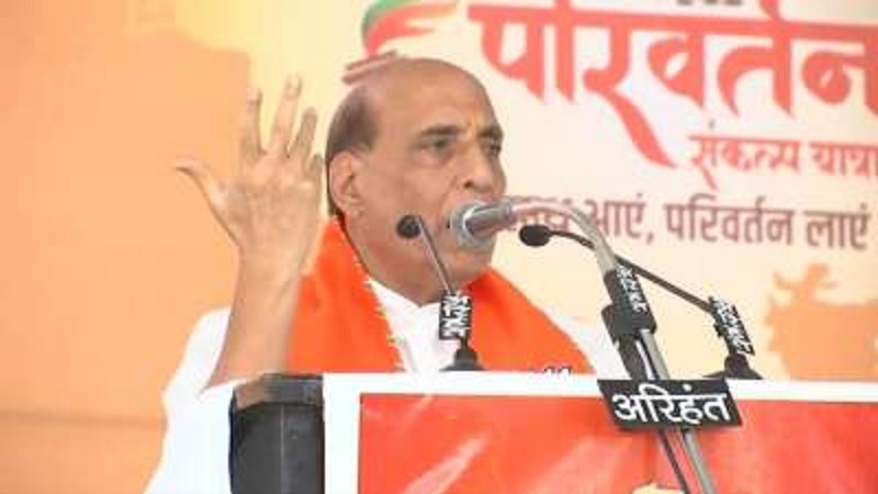 Rajnath Singh in Jaisalmer