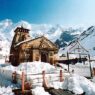 Season first snowfall in Badrinath Kedarnath