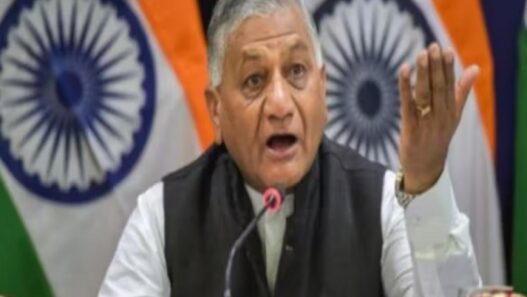 Union Minister VK Singh big statement