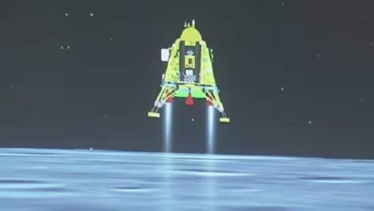 Vikram Lander soft landing again after rising 40 cm