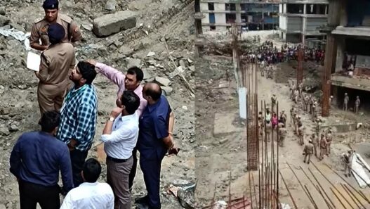 four laborers died after lift of under construction building fell in Greater Noida