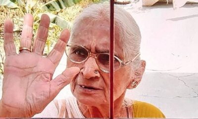 90 year old woman murdered by slitting her throat at home in Lucknow