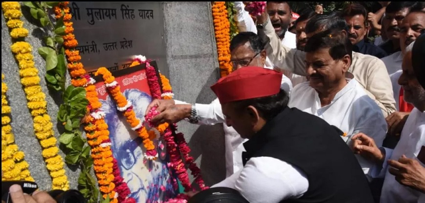 Akhilesh Yadav reached Lohia Park today, attacked Yogi government