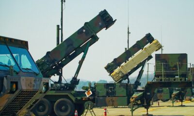 American THAAD system and Patriot battalion