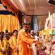 CM Yogi in coronation ceremony of Lord Shri Ram gorakhpur