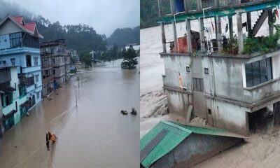 Cloud burst causes devastation in Sikkim