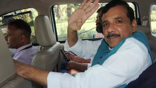 Court sent Sanjay Singh to judicial custody till November 10