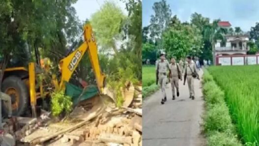 Deoria Massacre Case Bulldozer Action