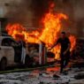 Hamas fired rockets continuously for half an hour at Israel