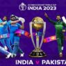 INDIA PAKISTAN match in ICC WC 2023